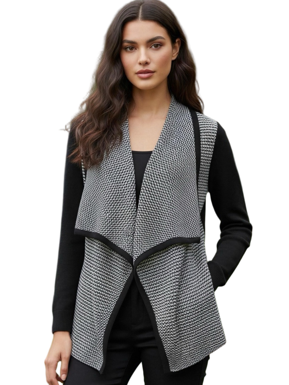 Ricki’s Long Sleeve Cardigan Sweater Open Front Size S